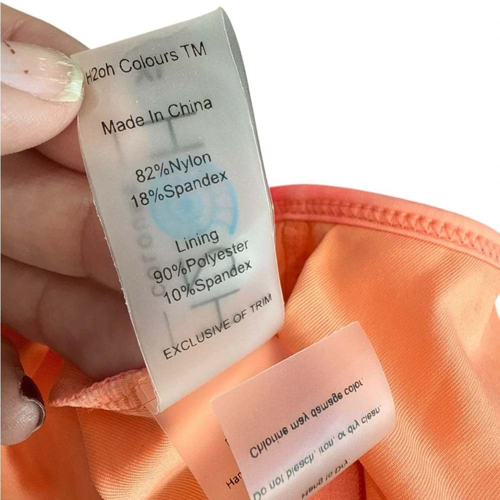 Women’s‎ Orange/Red H2OH Swimsuit Size XL